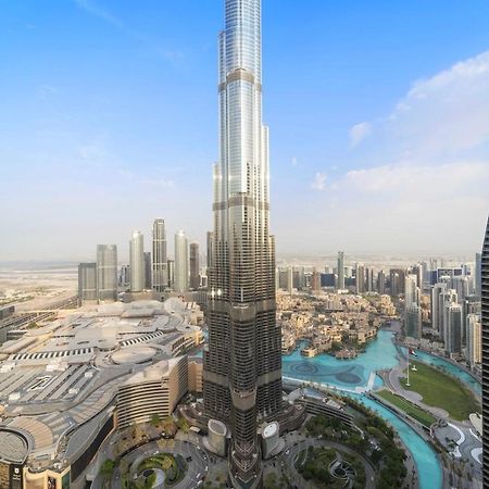 Апартаменти First Class 3Br With Full Burj Khalifa And Fountain View Дубай Екстер'єр фото