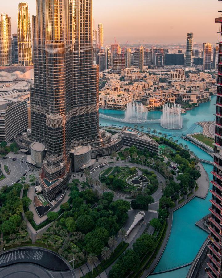 First Class 3Br With Full Burj Khalifa And Fountain View Дубай Екстер'єр фото