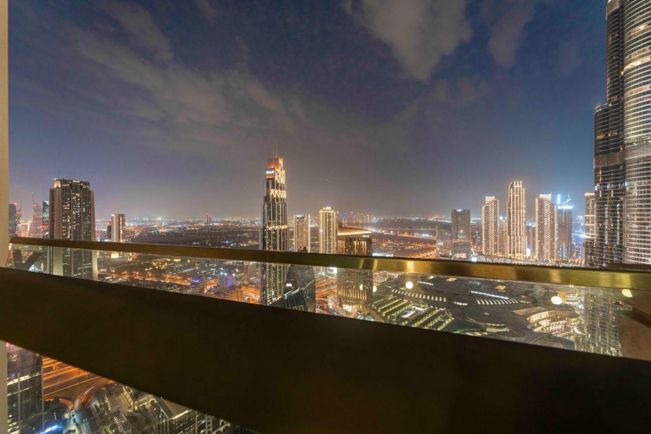 Апартаменти First Class 3Br With Full Burj Khalifa And Fountain View Дубай Екстер'єр фото