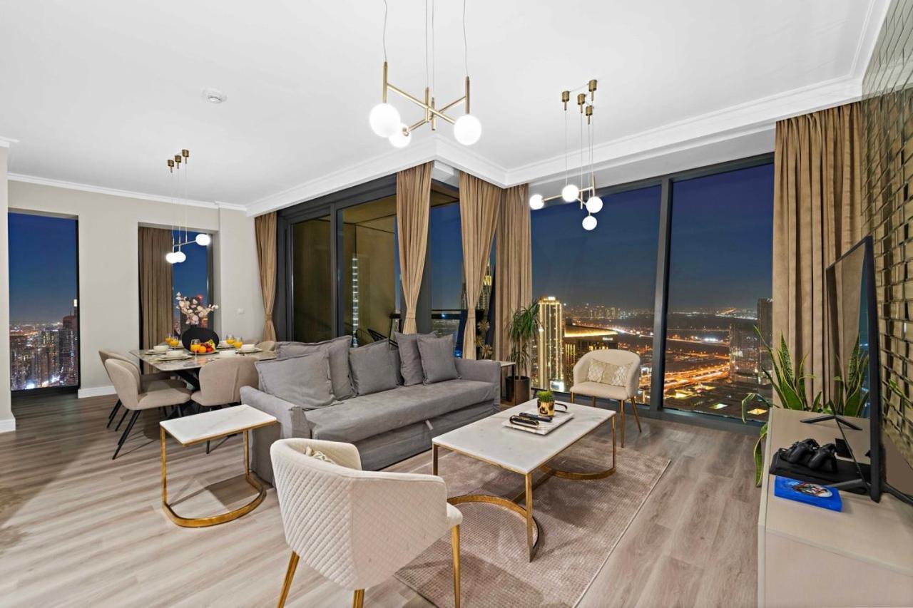 First Class 3Br With Full Burj Khalifa And Fountain View Дубай Екстер'єр фото